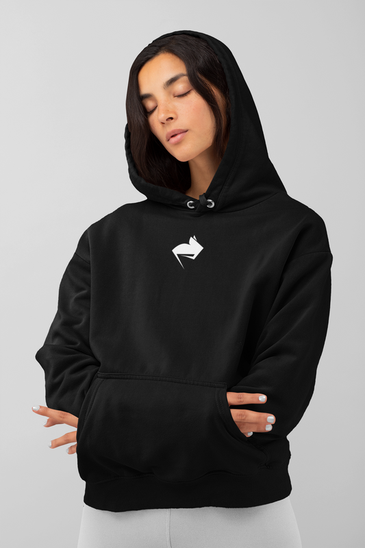 BLACK GYMRAT HOODIE